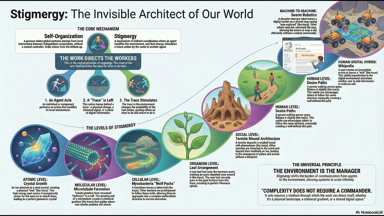 A Deep Dive into Stigmergy and The Mechanics of Spontaneous Order