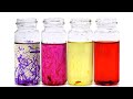 Making a chemical that changes color in different liquids