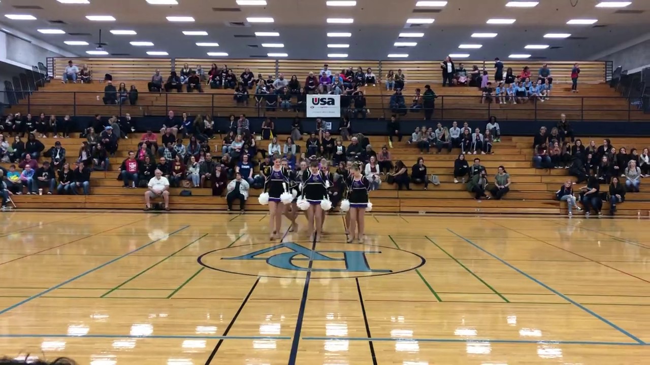 Queen Creek High School JV Pom 1920 YouTube