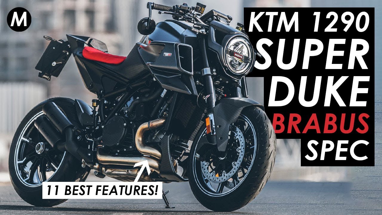 KTM 1290 Super Duke R Becomes BRABUS 1300 R: 11 Best Features!