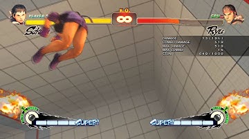 Sakura new counter hit combos in ultra