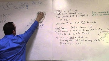Undergraduate Topology: March 9, separable, 1 and 2 countable, sequences (part 2)