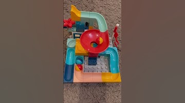 Watch Until The End - Marble Run Slide Building Blocks