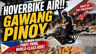 Hoverbike Air!!! Gawang Pinoy Ang Future Ng Flying Bike!