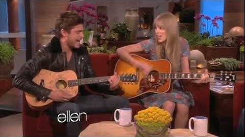 Taylor Swift and Zac Efron Sing pumped up kicks