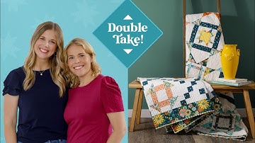 Star Dash & Churn Dash Double Take! 2 New "Welcome to Quilt Town" Quilts to try!