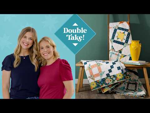 Star Dash & Churn Dash Double Take! 2 New "Welcome to Quilt Town" Quilts to try!