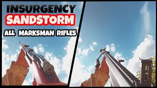 Insurgency: Sandstorm ALL Sniper Rifles
