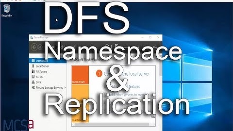 WINDOWN SERVER 2016 | DFS Installation Namespace Replication and Configure Step By Step