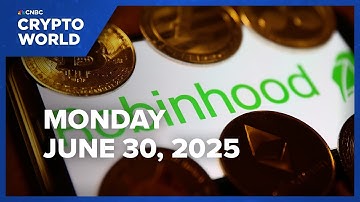 Robinhood shares pop after trading app’s tokenized stock launch announcement: CNBC Crypto World