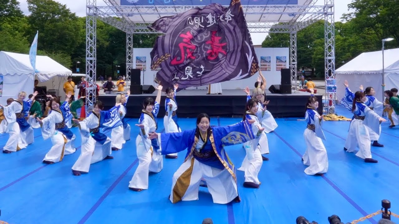 4K]東京農業大学 YOSAKOIソーラン部 大黒天｜まつり澯讃（下町ハイ
