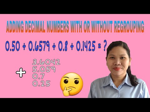 CARA ADD DECIMAL ANGKA