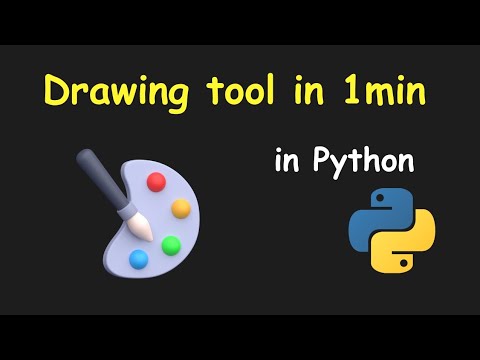 I CREATE DRAWING TOOL IN 1 MIN USING PYTHON - YouTube