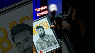 Surprising @AnubhavSinghBassi with his BIGGEST Drawing😱 | Part 1 #standupcomedy #rudramarts