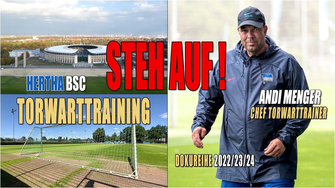HERTHA BSC - TORWARTTRAINING / STEH AUF!