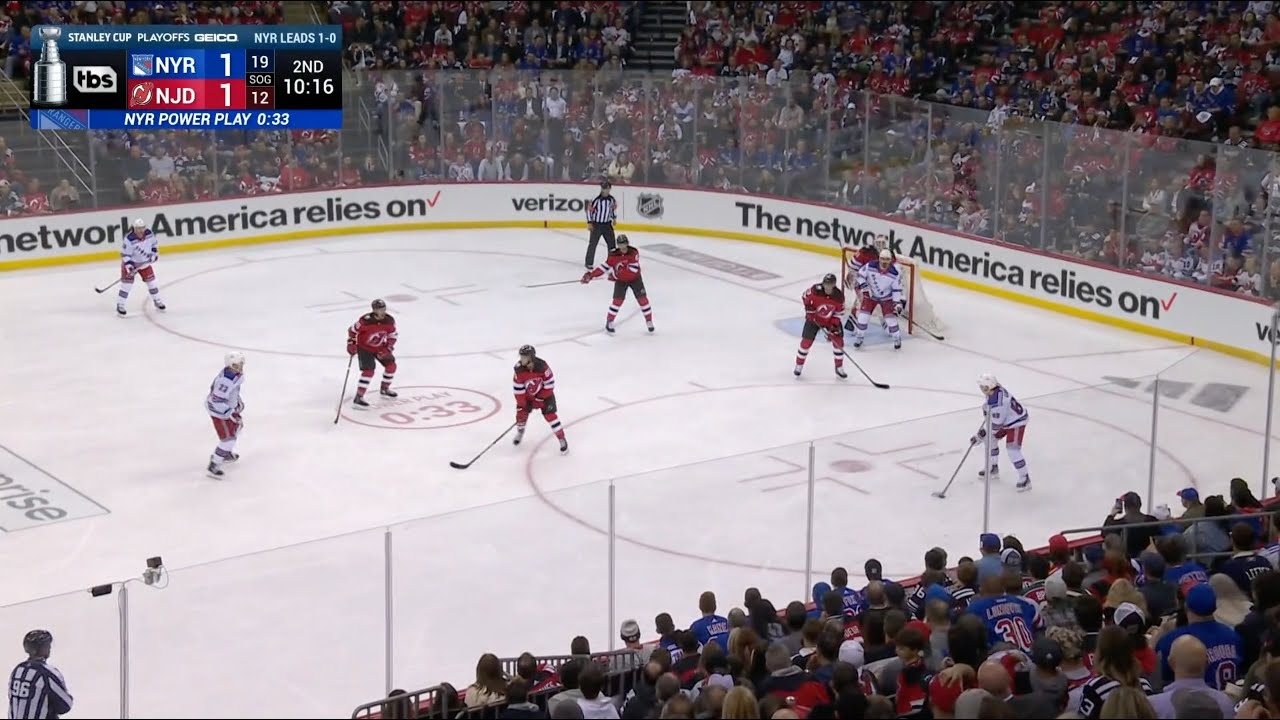 2023 Stanley Cup Playoffs. NY Rangers vs NJ Devils. Game 2 highlights