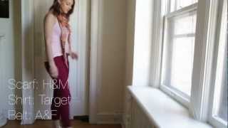 Outfit of the Day: Red Jeans - May 25, 2012