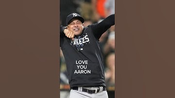 How can you not love Yankees manager Aaron Boone? #yankees #mlb #aaronboone