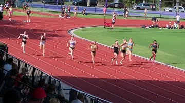 Ht1. 100m Open Women, Benita Willis Shield, UQ Sports Centre 8/11/2025