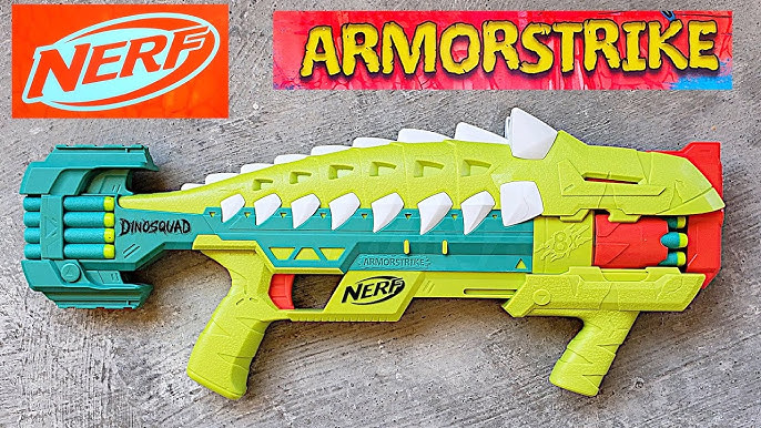 Lançador de Dardos Nerf - DinoSquad - Armorstrike - Hasbro -  superlegalbrinquedos