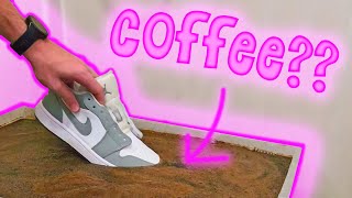 Can you dye your shoes with coffee?? (Here's how to try)