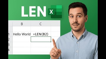 شرح دالة LEN في Excel | إزاي تعد عدد الحروف في الخلية بسهولة