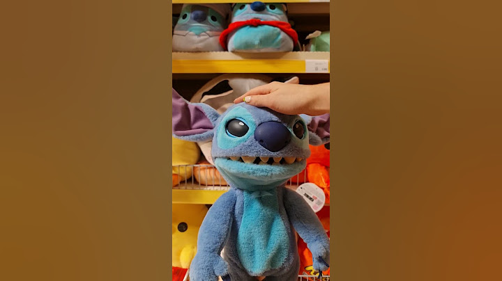 Real FX Disney Stitch Puppet Interactive Toy! 💙😁 Product code🔎 235627 #smythstoys #stitch