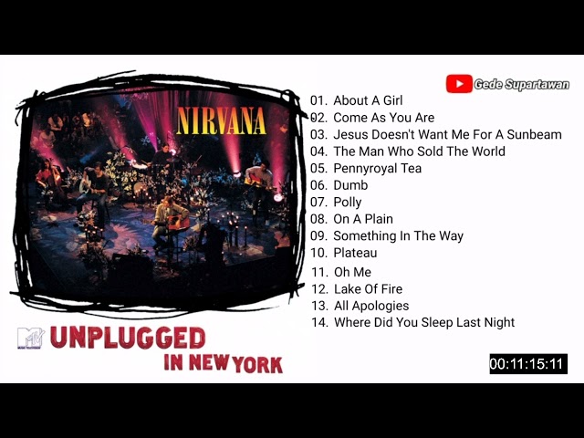 Full Album Nirvana - Unplugged In New York class=