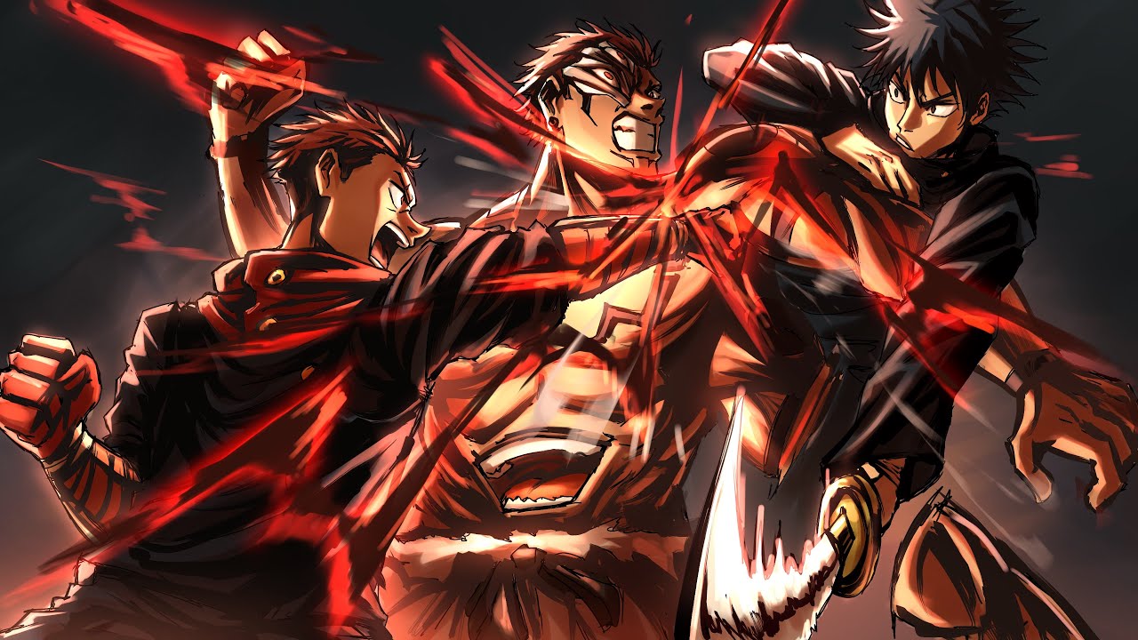 Что, если бы Юджи и Мегуми обменялись боями?