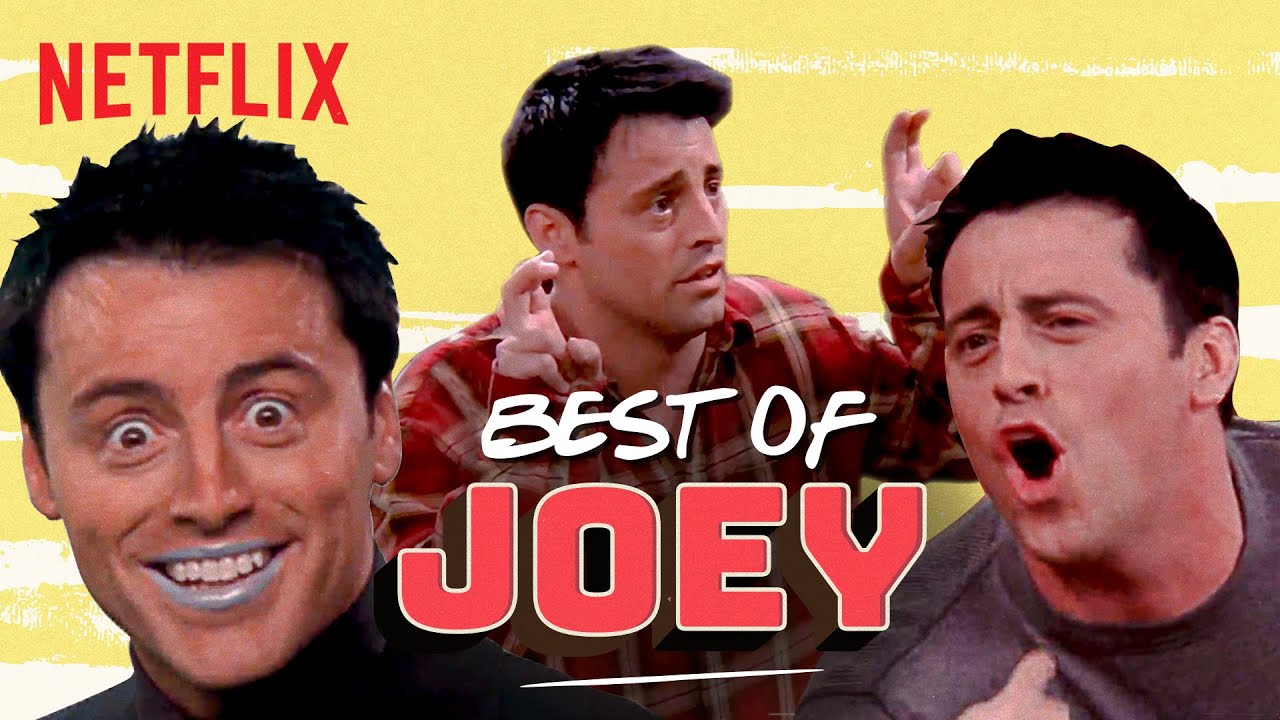 Top 9 Funniest Joey Moments ft. Matt LeBlanc | Friends | Netflix India