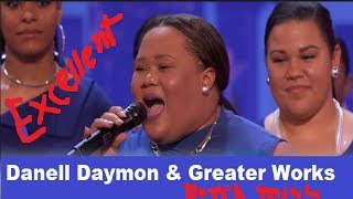 Danell Daymon & Greater Works: Choir Group Brings the House Down ❤❤America's Got Talent 2017❤❤