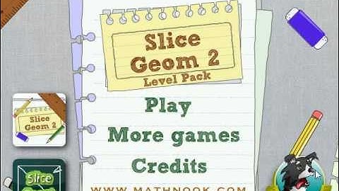 Slice Geom 2 level Pack Game Walkthrough