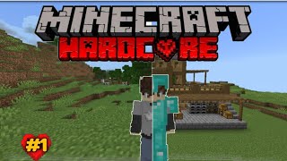 MY PERFECT START IN MINECRAFT HARDCORE SURVIVAL  screenshot 5