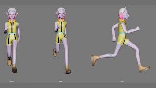 Original Stylized Character Animation Walk and Run Cycle Playblasts | Autodesk Maya | 3D Animation Original Stylized Character Animation Walk and Run Cycle Playblasts | Autodesk Maya | 3D Animation