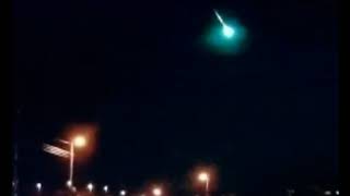Bright Blue Flash and Loud Boom from Fireball Over Texas