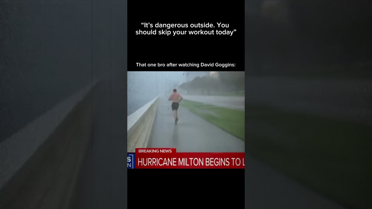 NO EXCUSES! Jogging Through Ice & Cold After Watching David Goggins 💪❄️