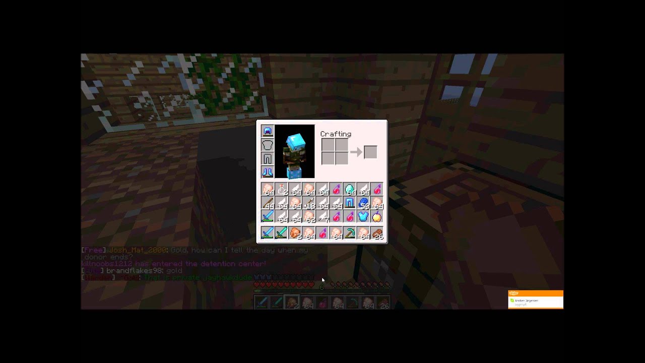 Minecraft bug - YouTube