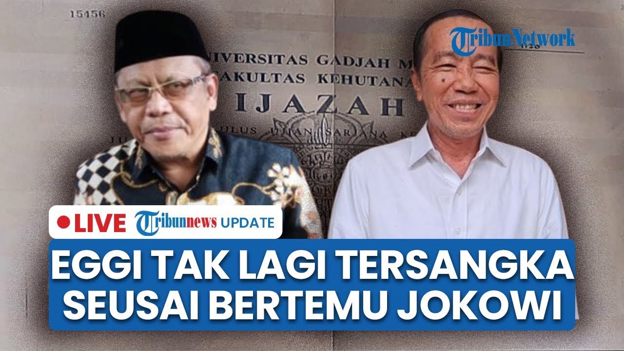 🔴LIVE: Eggi Sudjana Tak Lagi Jadi Tersangka seusai Temui Jokowi di Solo, Roy Suryo Tetap Lanjut