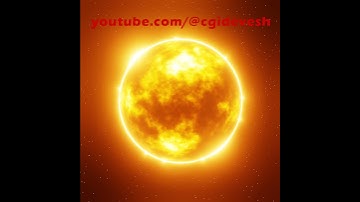 Creating The Sun in Blender #shorts #blender #blender3d #3dmodeling #blendertutorial #youtubeshorts