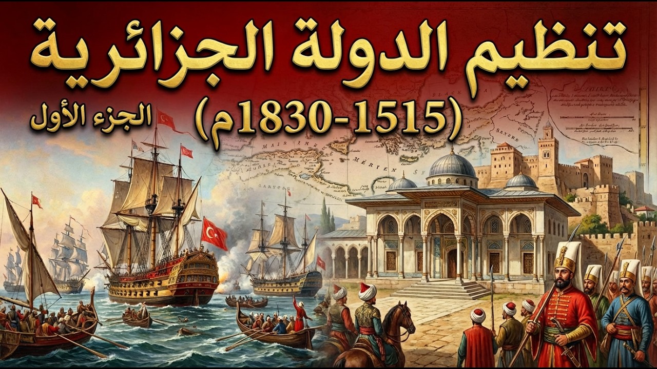 درس تنظيم الدولة الجزائرية (1515-1830م) الجزء الأول