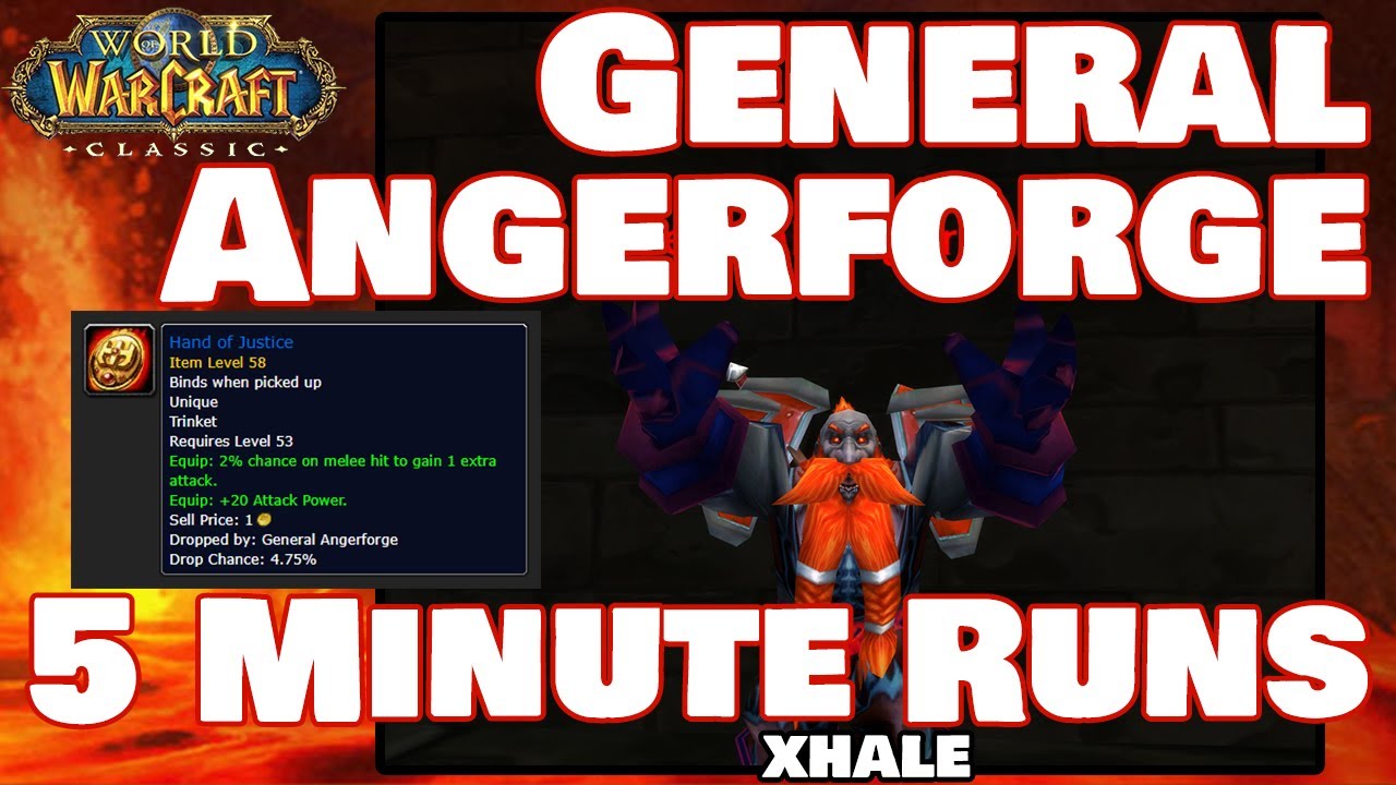 5 MINUTE General Angerforge/Hand of Justice Farm Runs! Fastest/Most