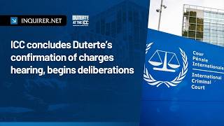 ICC concludes Duterte’s confirmation of charges hearing, begins deliberations
