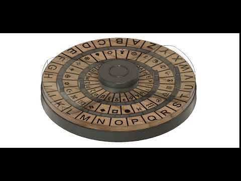 Caesar Cipher Wheel Animation
