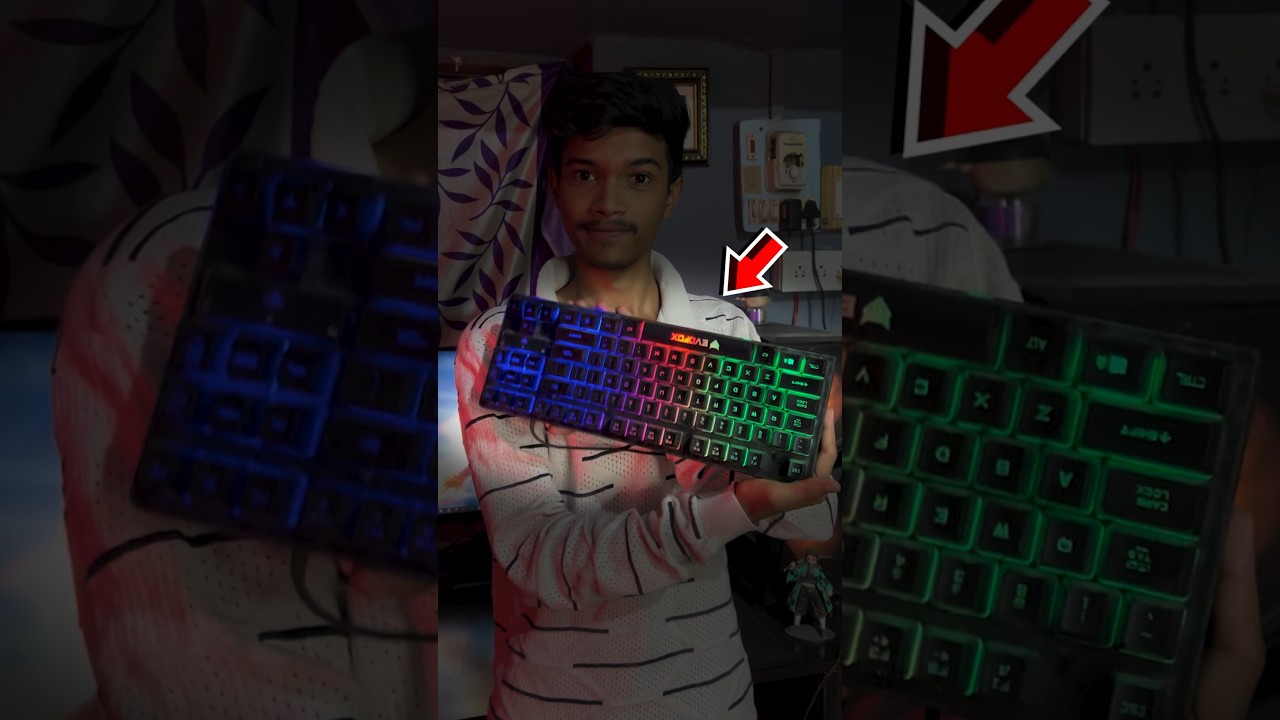 Playing MINECRAFT with a Flipped Keyboard!!