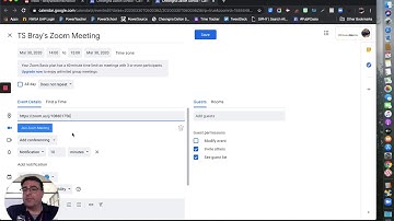 Zoom Scheduler for Google Calendar