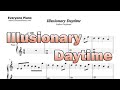 Illusionary Daytime C Major Easy Version Sheet Music In The Intro Illusionary Daytime C Major Easy Version Sheet Music In The Intro