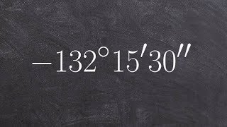 Pre-Calculus - Converting an angle from minutes and seconds to decimals - Math tips and tricks