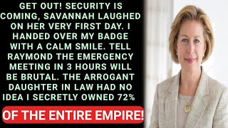 CEO's Daughter In Law Fired Me On Day 1... She Had No Idea I Owned 72% Of The Company!
