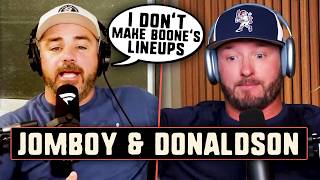 Jomboy Confronts Josh Donaldson about Making Boone's Lineups
