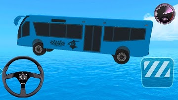 Impossible Bus Mega Stunt Driving Simulator - Bus Simulator Game - Android Gameplay 2024